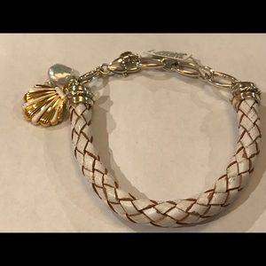 Brighton “Sea Dreamer” Woven Leather Bracelet